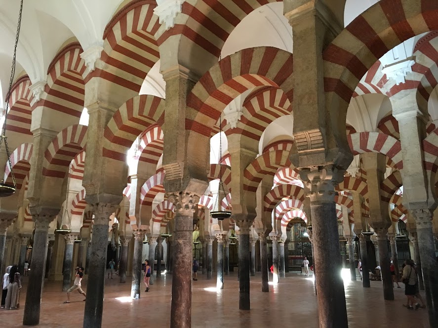 Arches of the Mosque of Córdoba