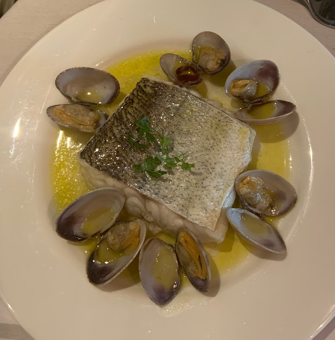 Grilled Hake (Merluza) in Madrid