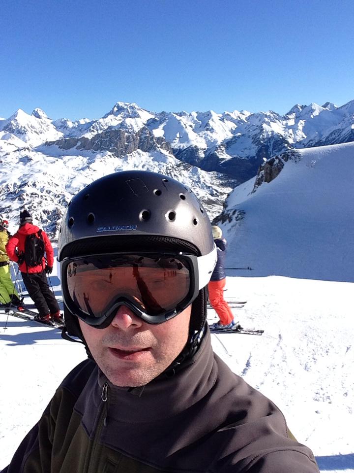 Skiing in the Pyrenees